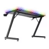Bureau Trust GXT 710 Luminus Pro zwart rechthoekig ABS/PC 1200x600x740mm