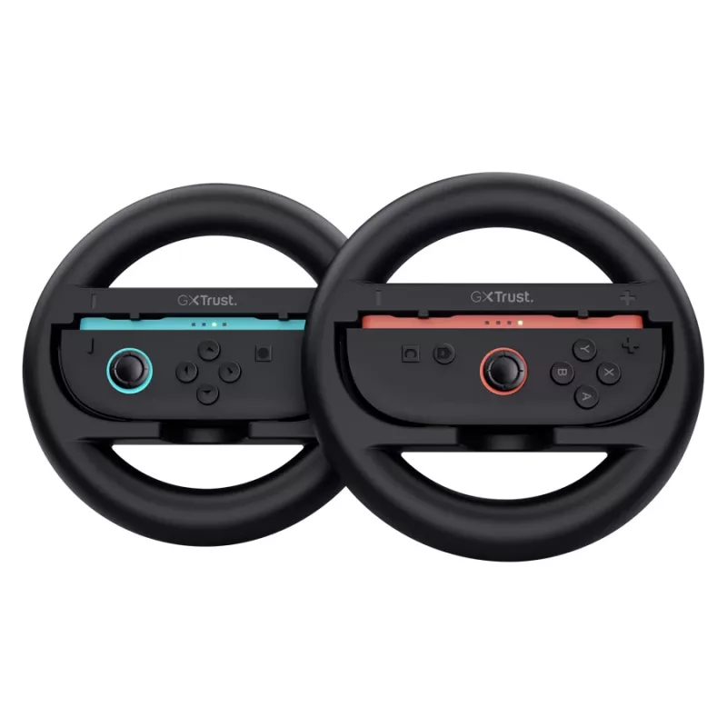 Trust GXT1257 Joy-Con-stuurwielen voor Nintendo Switch 2, set van 2 (26048)