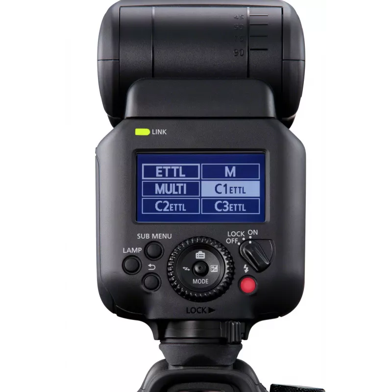 Flitser, Canon Speedlite EL-5 — slave-flitser, Li-Ion LP-EL accu, 491 g, zwart