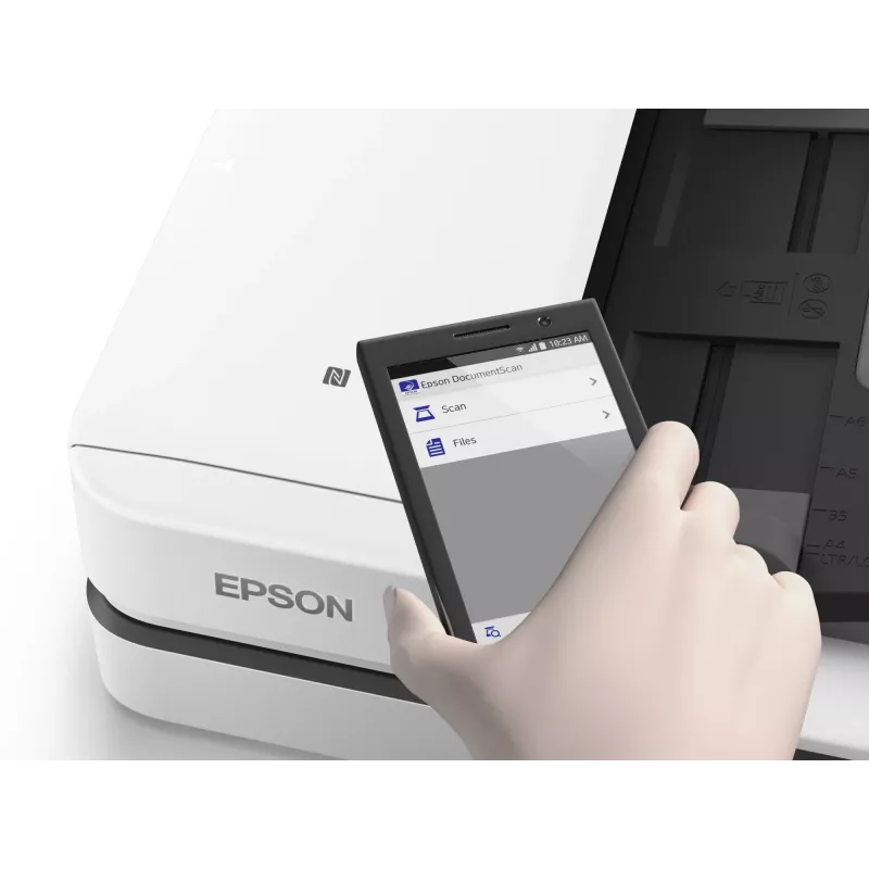 Epson WorkForce DS-1660W flatbedscanner 1200 x 1200 DPI A4 zwart, wit