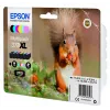 Epson eekhoorn multipack 6 kleuren 378XL Claria Photo HD inkt