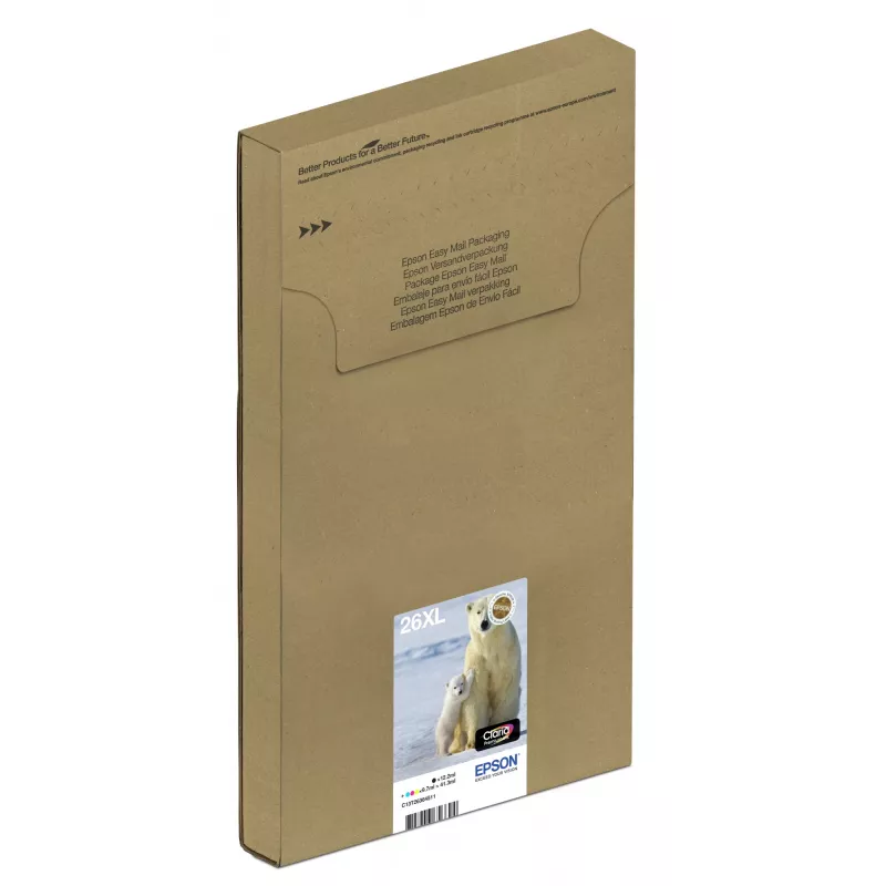 Epson 26XL EasyMail Claria Premium inkt multipack, 4 kleuren (C13T26364511)