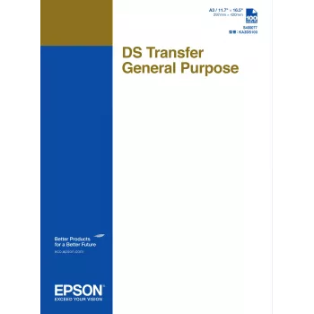 Transferpapier Epson C13S400077 voor inkjetprinter, A3 (297×420 mm), 100 vel, 87 g/m²