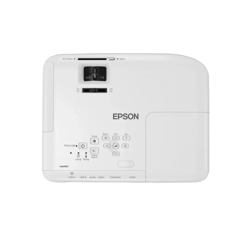 Epson EB-W06 standaard throw-projector 3700 ANSI lumen 3LCD WXGA (1280x800) wit