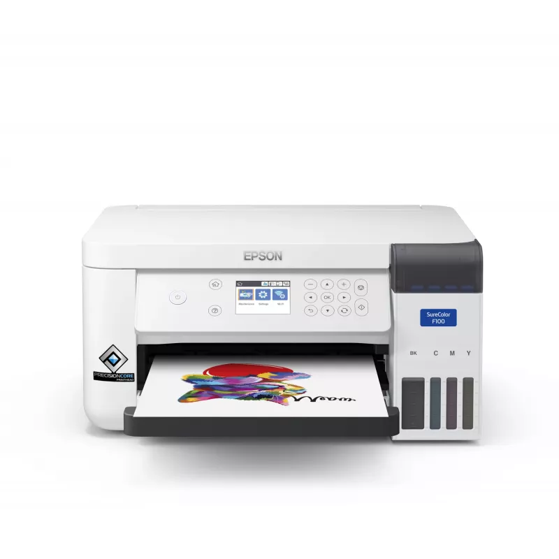 Epson SureColor SC‑F100 grootformaatprinter WLAN inkjet kleur 600 x 1200 DPI A4 (210 x 297 mm) Ethernet LAN