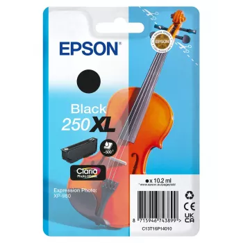 Epson 250XLViolin Claria Photo HD hoog (XL) bereik zwart originele inktpatroon, 1 stk., 10.2 ml