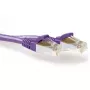 ACT Paars 7,00 meter SFTP CAT6A patchkabel snagless met RJ45-stekkers