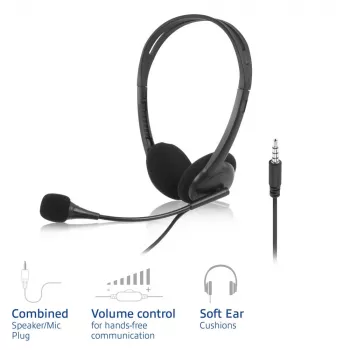 ACT Headset met 3,5-mm-audiobus