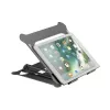 Laptopstandaard ACT AC8140 aluminium traploze hoogteverstelling zwart