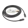 ACT USB4 20Gbps 240W USB Type-C kabel 2m zwart USB-IF gecertificeerd