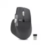 ACT AC5147 draadloze muis, Bluetooth/USB, stille klik, 4800 DPI, grijs