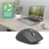 ACT AC5147 draadloze muis, Bluetooth/USB, stille klik, 4800 DPI, grijs