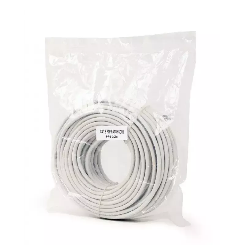 Netwerkkabel Gembird PP6-30M RJ-45 Cat6 30m grijs