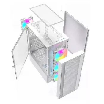 Computerbehuizing Fornax 4000 ARGB, ATX, wit