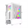 Computerbehuizing Fornax 4000 ARGB, ATX, wit