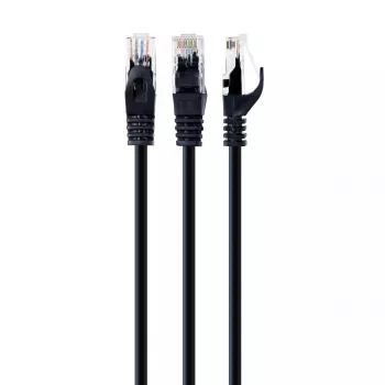 Netwerkkabel Gembird PP6U-1.5M/BK RJ-45 Cat6 1,5m zwart