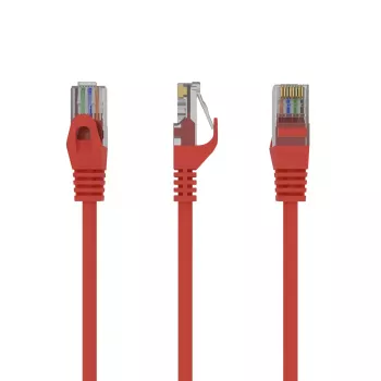 Netwerkkabel Gembird PP6U-1.5M/R RJ-45 Cat6 1,5m rood