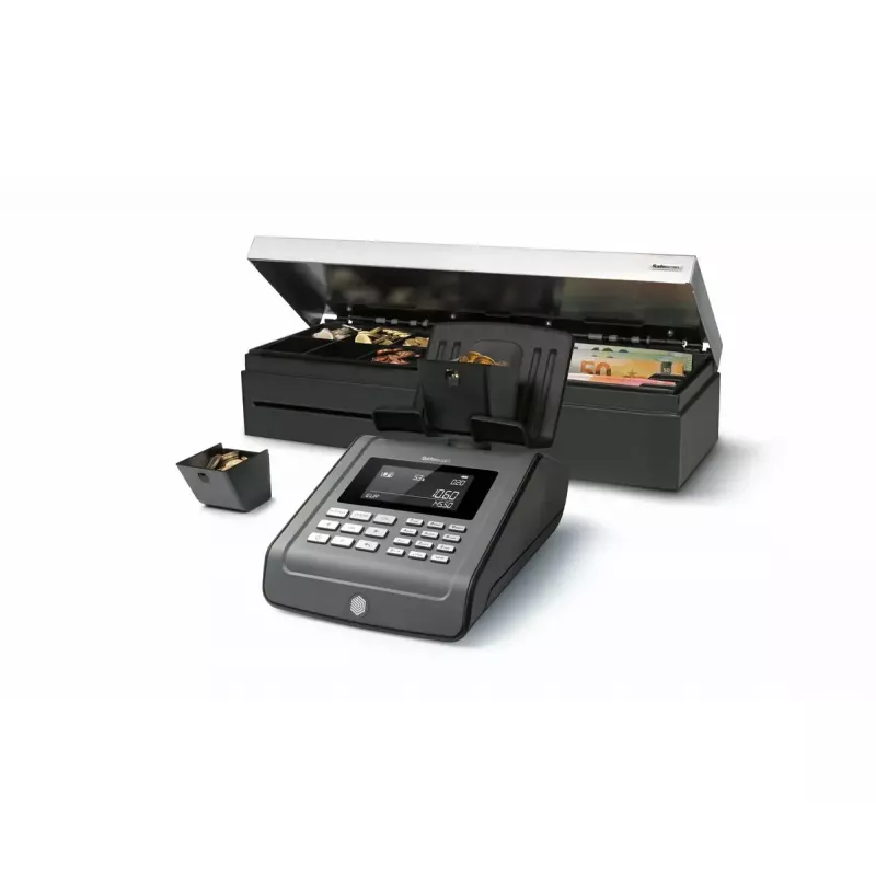 Muntbakje Safescan 4617CC zwart kunststof 33,5g