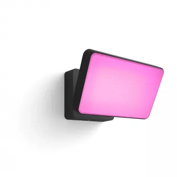 Slimme wandlamp Philips Hue Discover Outdoor Floodlight LED zwart 24V