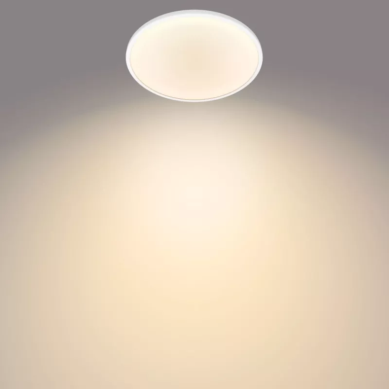 Philips Functional extra slanke plafondlamp 15 W, LED, niet-vervangbare lichtbron, 2700 K, 1300 lm, IP20, wit