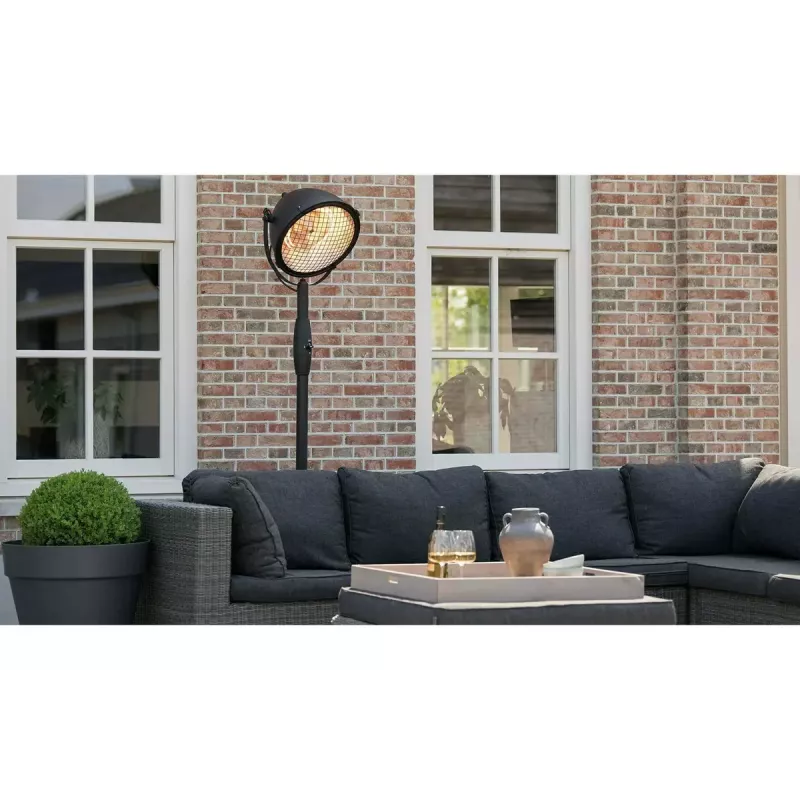 Halogeen elektrische kachel Sunred Indus indoor zwart, bruin