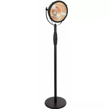 Halogeen elektrische kachel Sunred Indus indoor zwart, bruin
