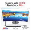 CLUB3D DisplayPort 1.4 naar HDMI 2.0b HDR-kabel, stekker/stekker, 2 m