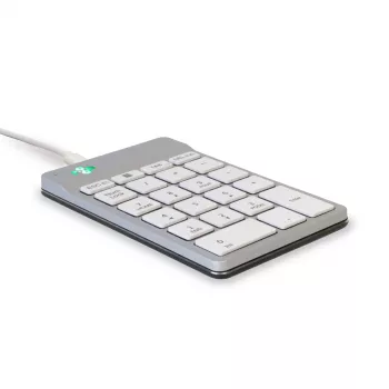 R-Go Tools numpad R-Go Numpad Break, ergonomisch numpad met pauzesoftware, bedraad, wit