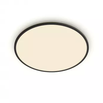 Plafondlamp Philips Functional Super slank 36 W LED zwart rond