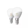 Philips Hue White Ambiance Lustre – E14 slimme lamp – (2-pack)