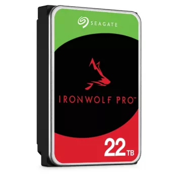 Seagate IronWolf Pro ST22000NT001 interne harde schijf 22 TB 7200 tpm 512 MB 3,5 inch Serial ATA III