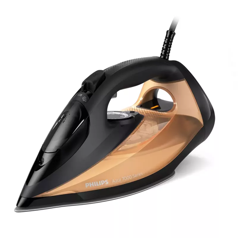Philips 7000 series DST7040/80 HV stoomstrijkijzer zwart/goud