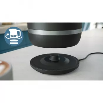 Elektrische waterkoker Philips 7000 Series HD9396/90 — 1,7 L, 2400 W, roestvrij staal, dubbelwandig