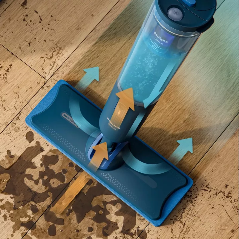 Elektrische wisser Philips XV3101/01 batterij nat zakloos blauw 1,2 Ah
