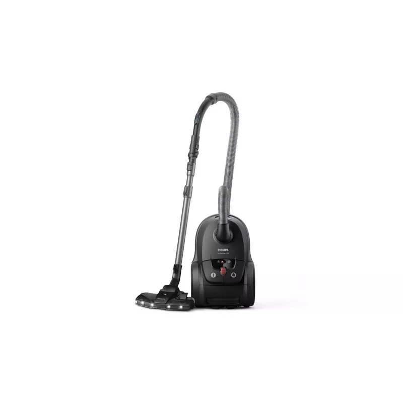 Vloerstofzuiger Philips 8000 serie XD8122/10 — 900 W, 4 L stofzak, HEPA-filter, zwart