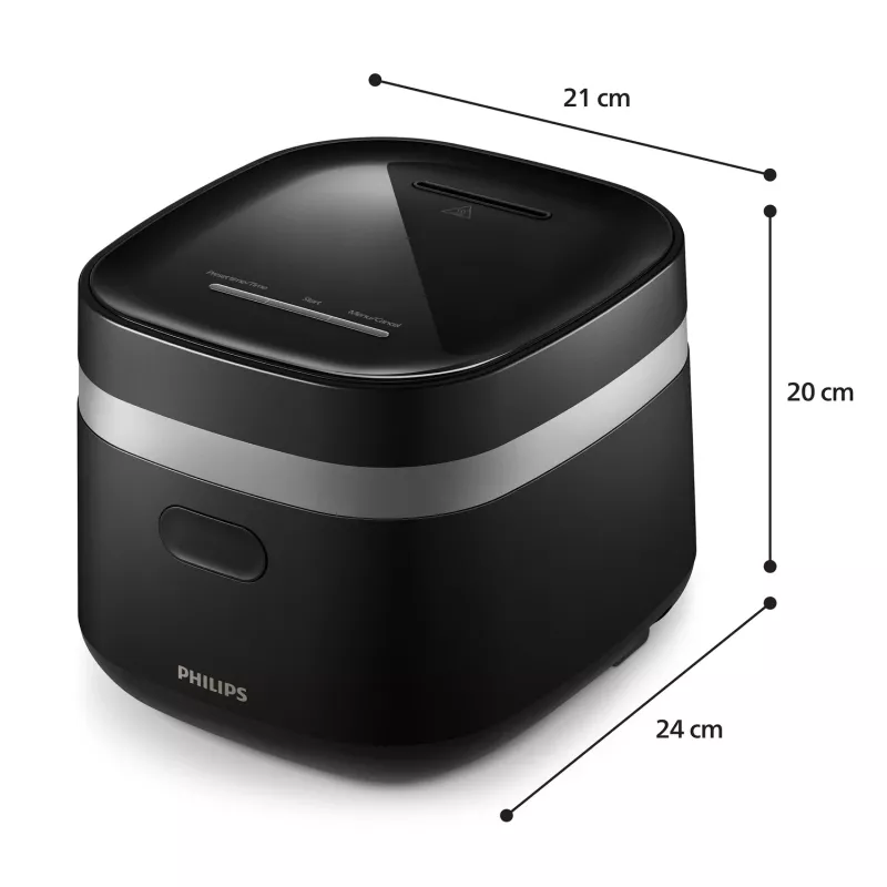 Philips 3000 series HD3090/80 elektrische snelkookpan zwart 436 W