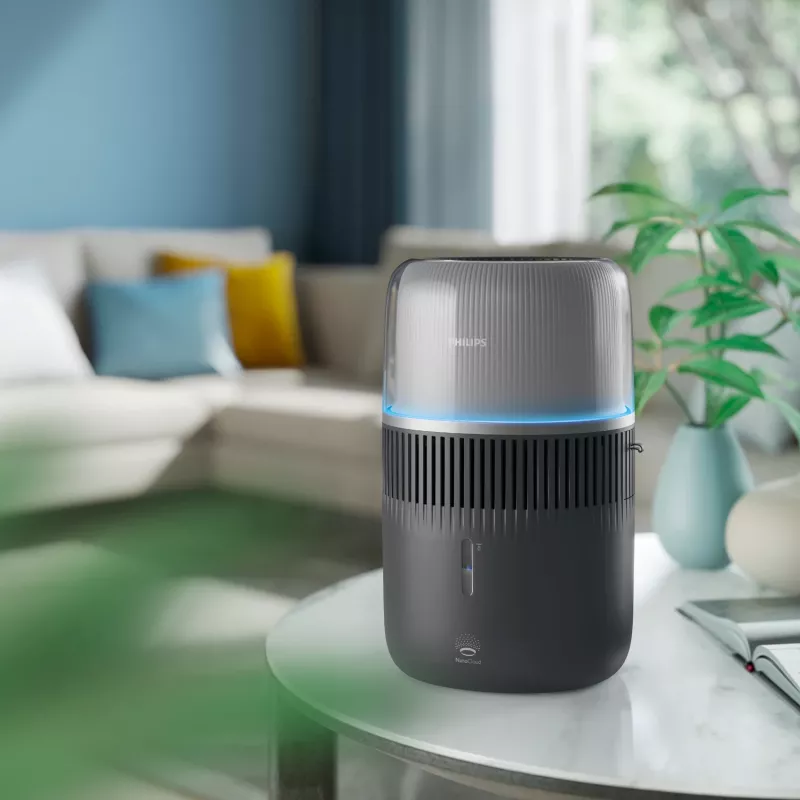 Luchtbevochtiger Philips 5000 serie HU5710/03 – stoomluchtbevochtiger, 4,5 l, grafiet