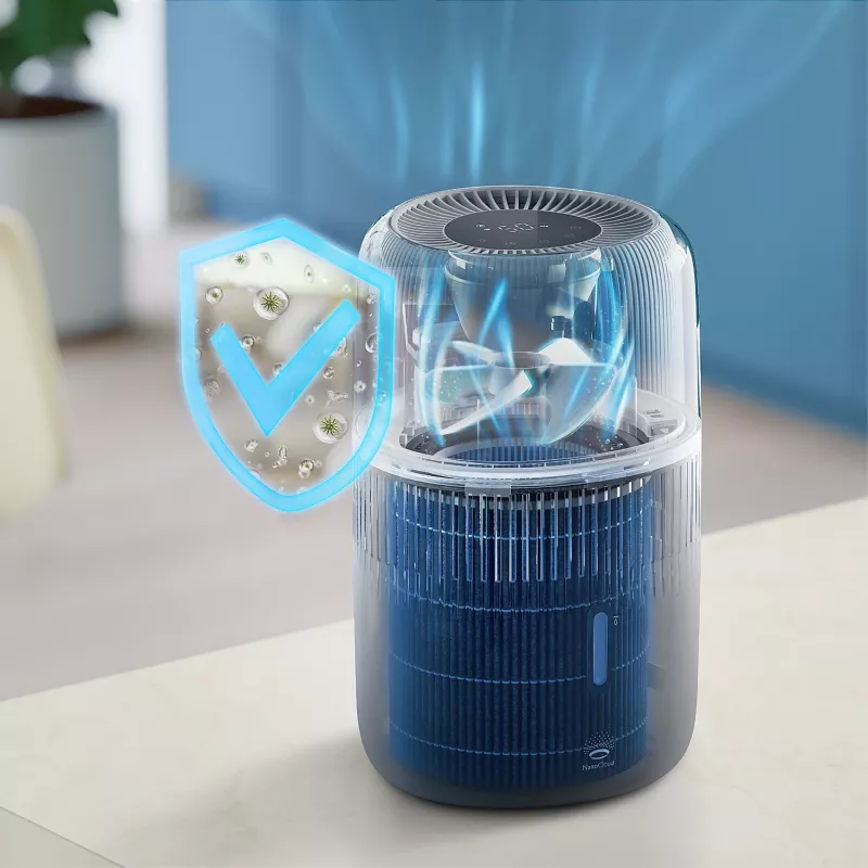 Luchtbevochtiger Philips 5000 serie HU5710/03 – stoomluchtbevochtiger, 4,5 l, grafiet