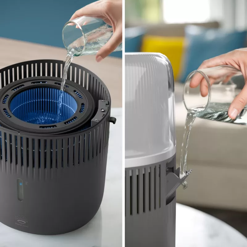 Luchtbevochtiger Philips 5000 serie HU5710/03 – stoomluchtbevochtiger, 4,5 l, grafiet