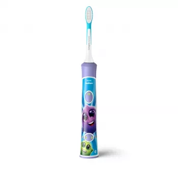 Sonische tandenborstel Philips Sonicare For Kids HX6322/12 – ingebouwde Li-Ion-accu, 1 handstuk, 2 borstelkoppen, modus dagelijkse verzorging