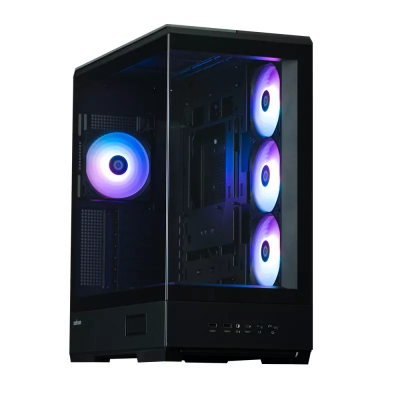 PC-behuizing Zalman P50 DS zwart midi tower