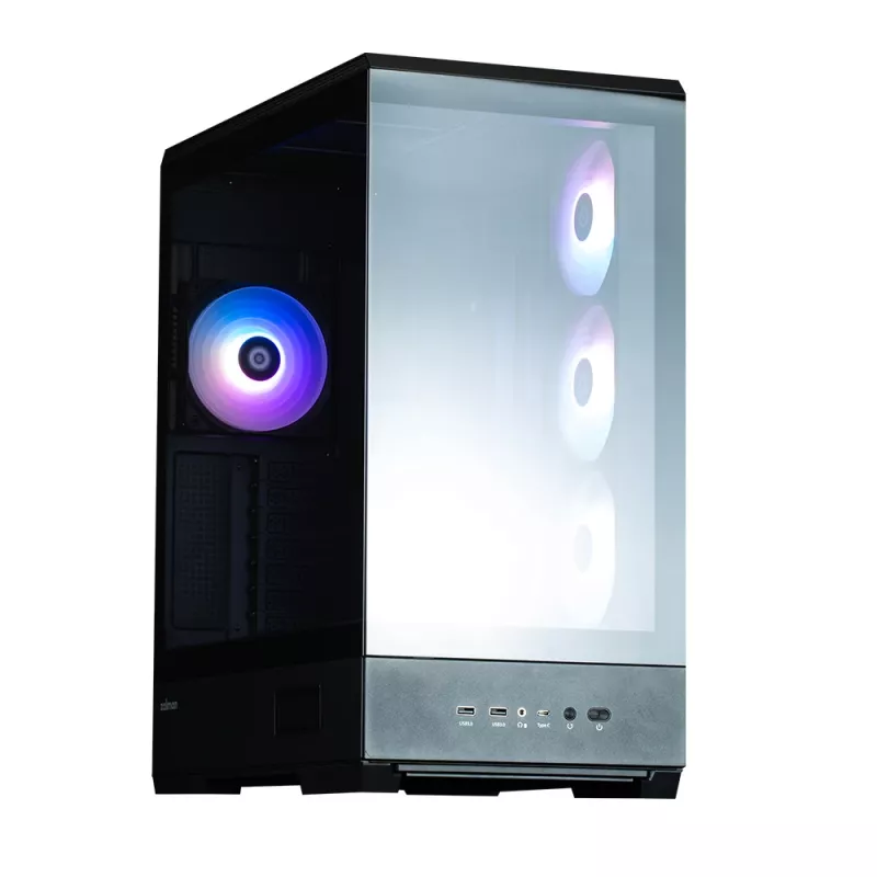 PC-behuizing Zalman P50 DS zwart midi tower