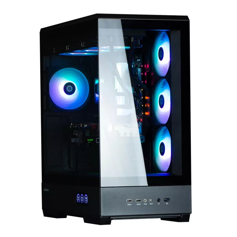 PC-behuizing Zalman P50 DS zwart midi tower