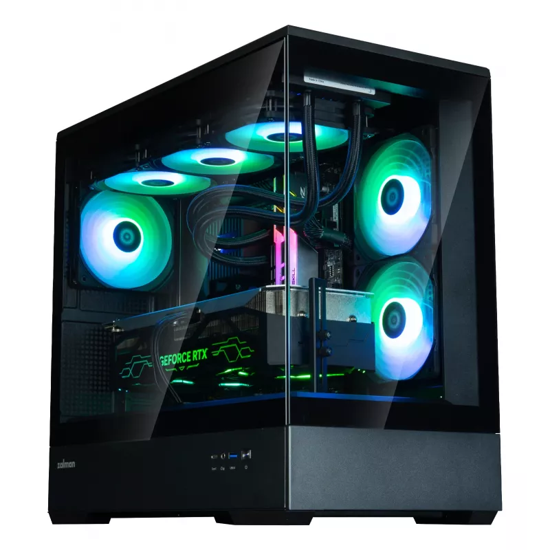 PC-behuizing Zalman P30 zwart V2 mini tower