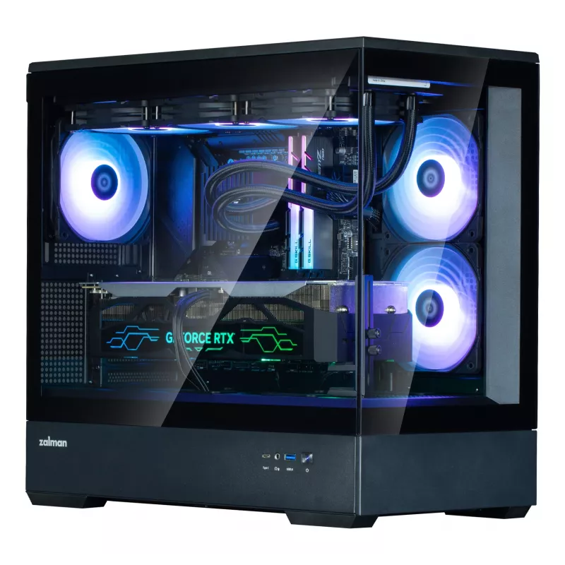 PC-behuizing Zalman P30 zwart V2 mini tower