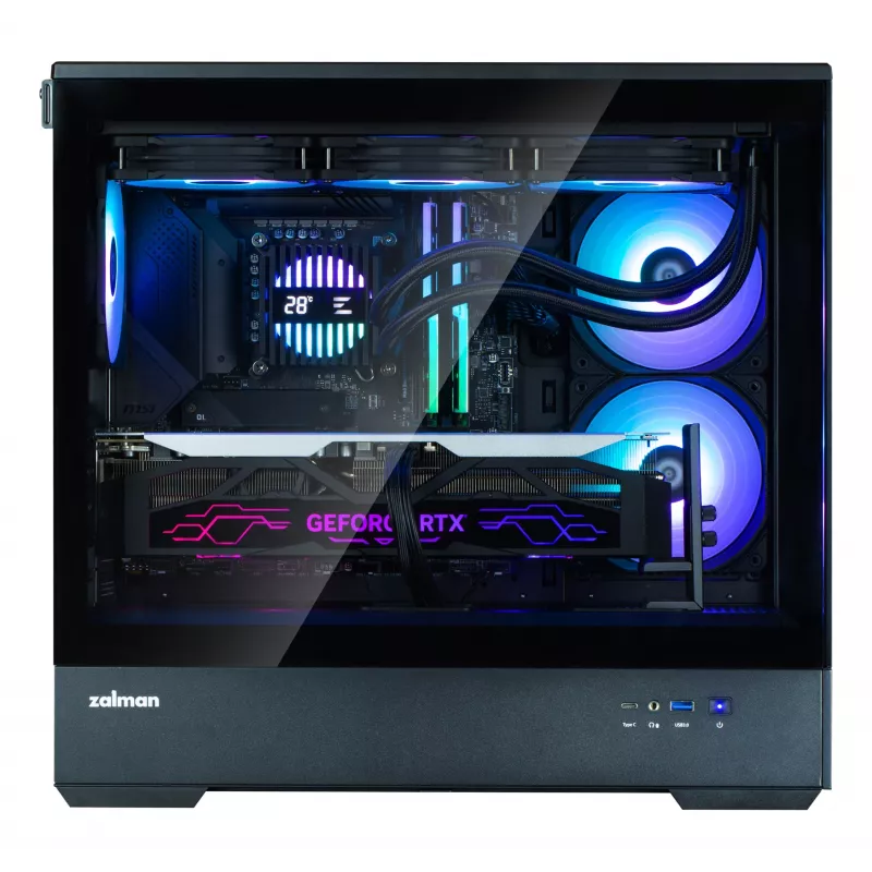 PC-behuizing Zalman P30 zwart V2 mini tower