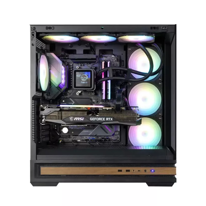 PC-behuizing Zalman P40 NAMU zwart midi tower zwart