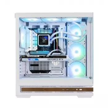 PC-behuizing Zalman P40 NAMU WHITE midi tower wit
