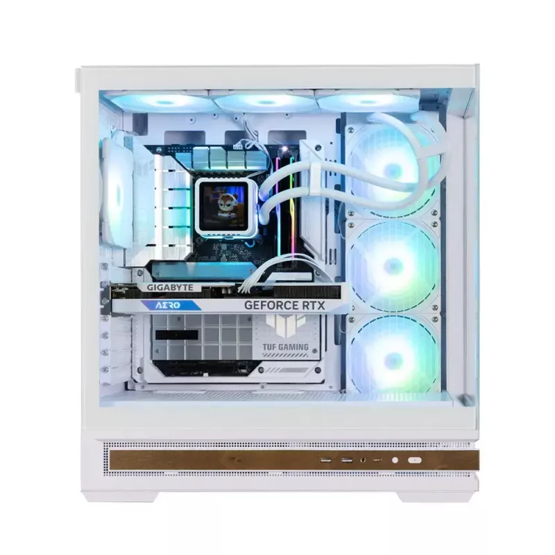 PC-behuizing Zalman P40 NAMU WHITE midi tower wit