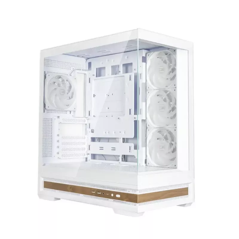 PC-behuizing Zalman P40 NAMU WHITE midi tower wit